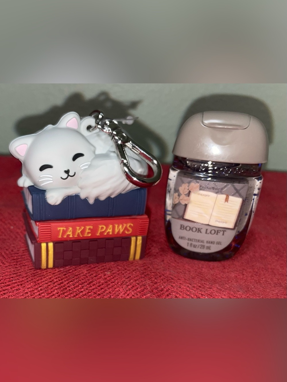 Bath & Body Works TAKE PAWS Napping Cat PocketBac Holder